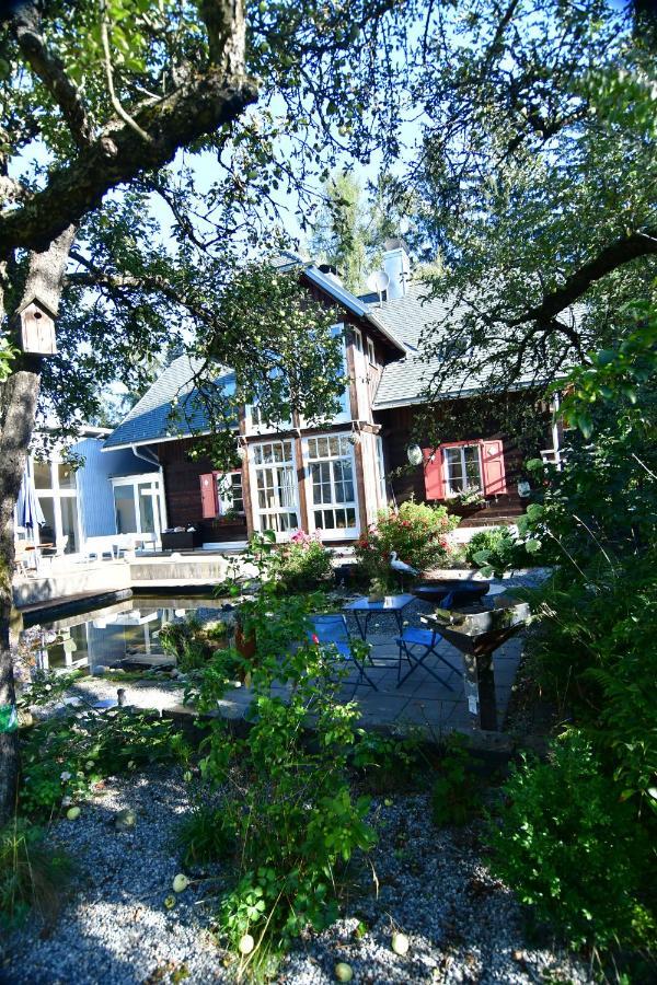 Naturforsthaus Gartenblick für tier- und naturverbundene Menschen Preitenegg Exterior foto